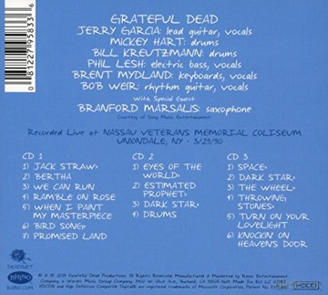 Grateful Dead: Wake Up To Find Out (Nassau Coliseum, Uniondale, NY 3.29.1990) [BOX] [3CD]