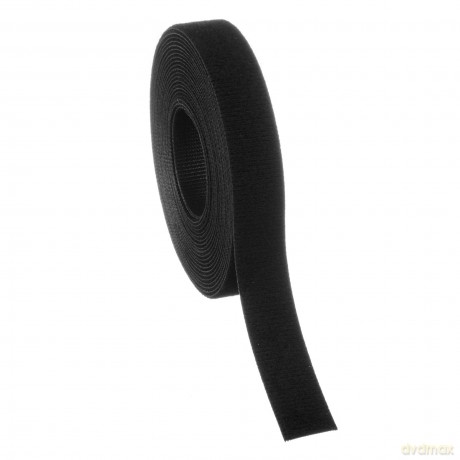 Fascetta Nera Velcro Mm. 19 Rotol