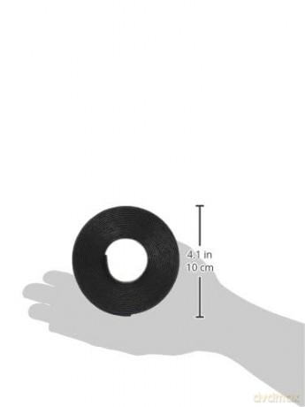 Fascetta Nera Velcro Mm. 19 Rotol