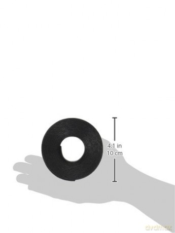 Fascetta Nera Velcro Mm. 19 Rotol