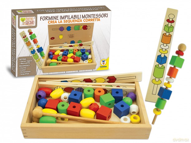 Fatto Di Legno - Formine Montessori - Box