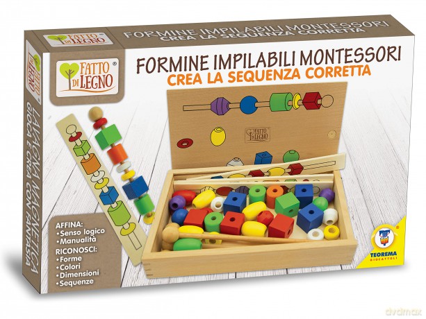 Fatto Di Legno - Formine Montessori - Box