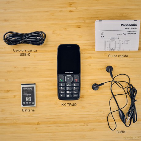 Feature Phone Tf400 Black