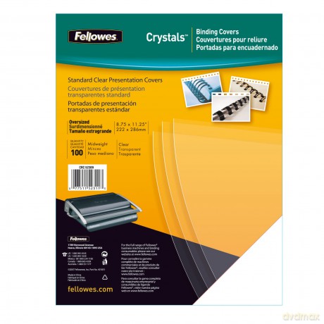 Fellowes,Deckfol.0,18mm,100st.