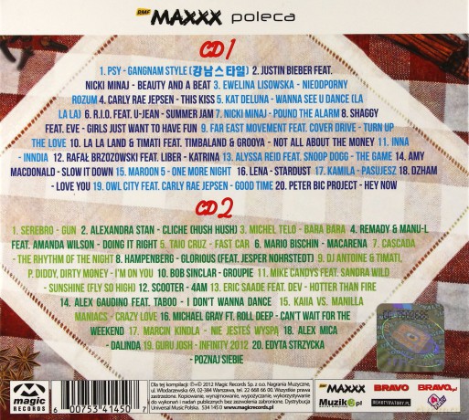Bravo Hits Zima 2013/ Wiosna 2012 Pakiet [4CD]