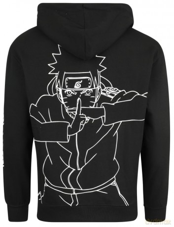 Felpa con Cappuccio Naruto Shippuden Uomo S