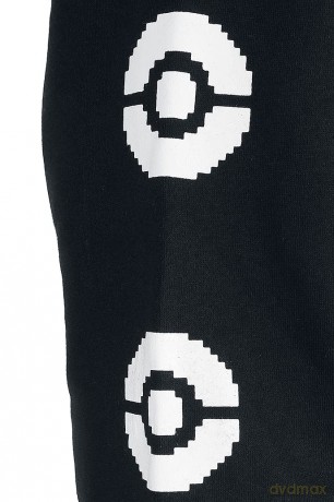 Felpa con Cappuccio Pokemon Charmander Pixel Uomo M