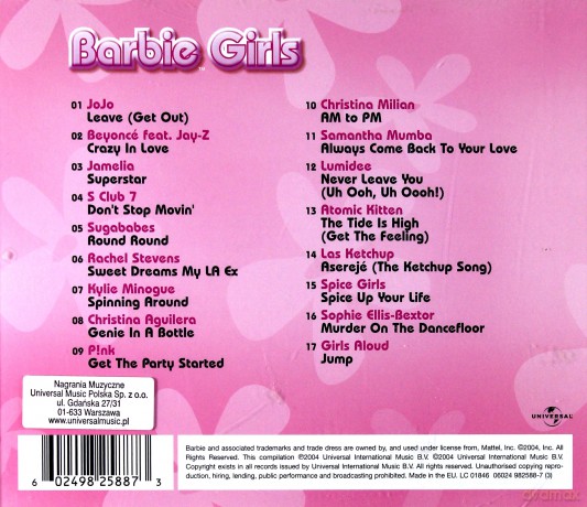 Barbie Girls The Album [CD]
