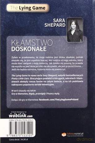 Kłamstwo doskonałe - Sara Shepard [KSIĄŻKA]
