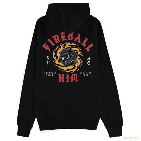 Bluza z kapturem Stranger Things Fireball L