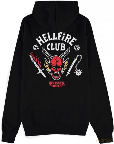 Bluza z kapturem Stranger Things Hellfire Club L