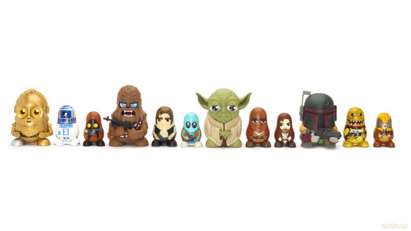 Figure Chubbies Star Wars 9cm Tris Ass.