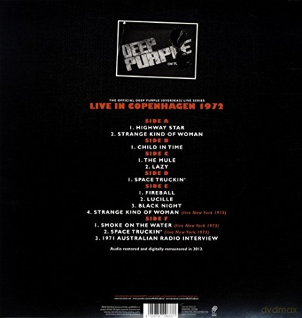 Deep Purple: Copenhagen 1972 [3xWinyl]