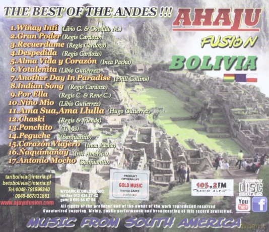 Tari Bolivia: The best of Andes [CD]