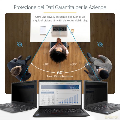 Filtro Privacy Per Aptop 13 3