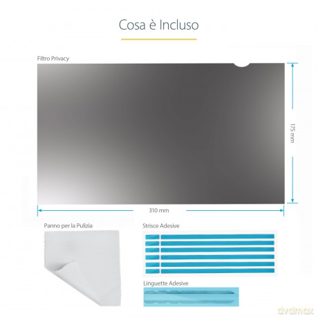 Filtro Privacy Per Aptop 14