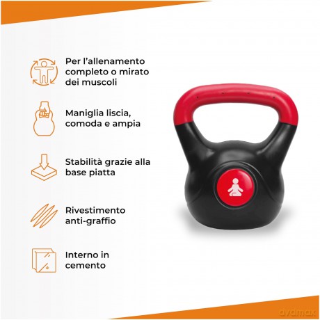Fitpaddy 4kg Kettlebell