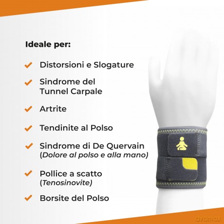 Fitpaddy Fascia/Tutore Polso