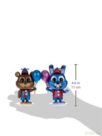 Five Nights At Freddy'S: Funko Pop! Games - Bln Bonnie/Freddy 2pk (Mt)