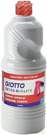 Flacone 1000ml Tempera Bianco