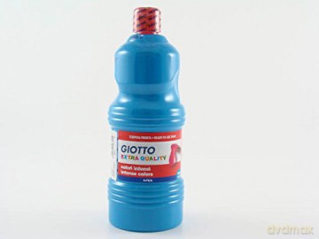 Flacone 1000ml Tempera Cyan
