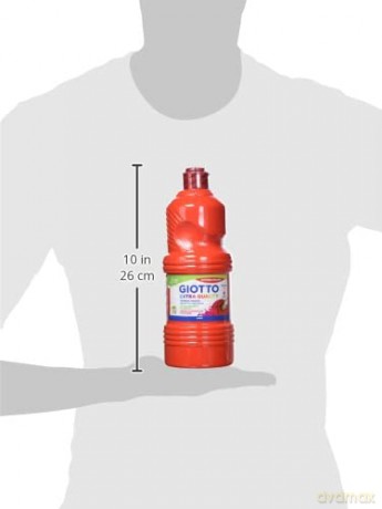 Flacone 1000ml Tempera Rosso Scarl