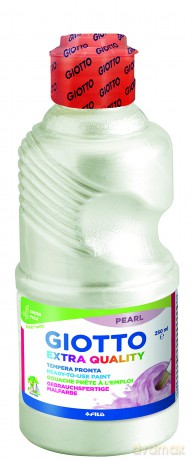 Flacone 250ml Tempera Bianco Pearl