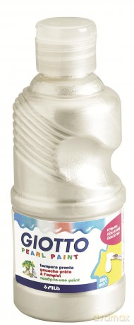Flacone 250ml Tempera Bianco Pearl