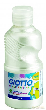 Flacone 250ml Tempera Bianco Pearl