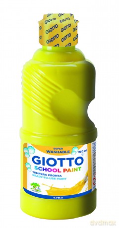 Flacone 250ml Tempera Giallo Lavabi