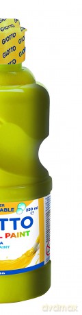 Flacone 250ml Tempera Giallo Lavabi