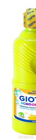 Flacone 250ml Tempera Giallo Lavabi