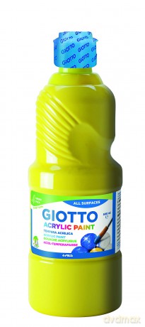 Flacone 500ml Temera Acrilic Giallo