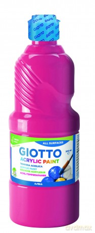 Flacone 500ml Temera Acrilic Magent