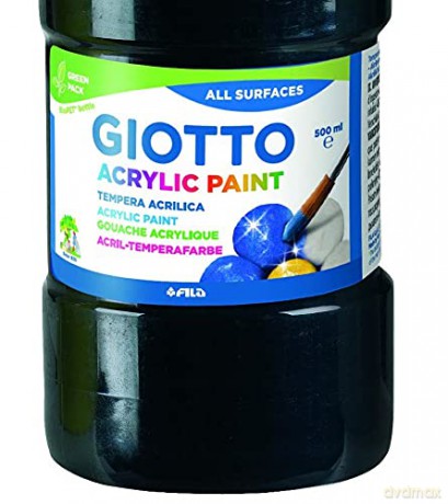 Flacone 500ml Temera Acrilic Nero