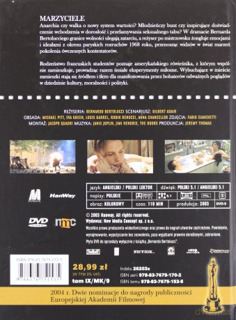 Marzyciele (booklet) [DVD]