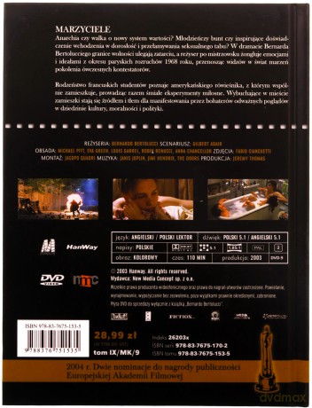 Marzyciele (booklet) [DVD]