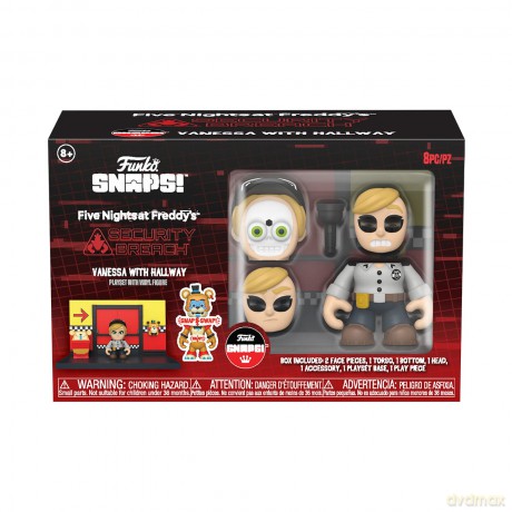 Fnaf - Hallway Add-On With Vanessa - Snap Playset