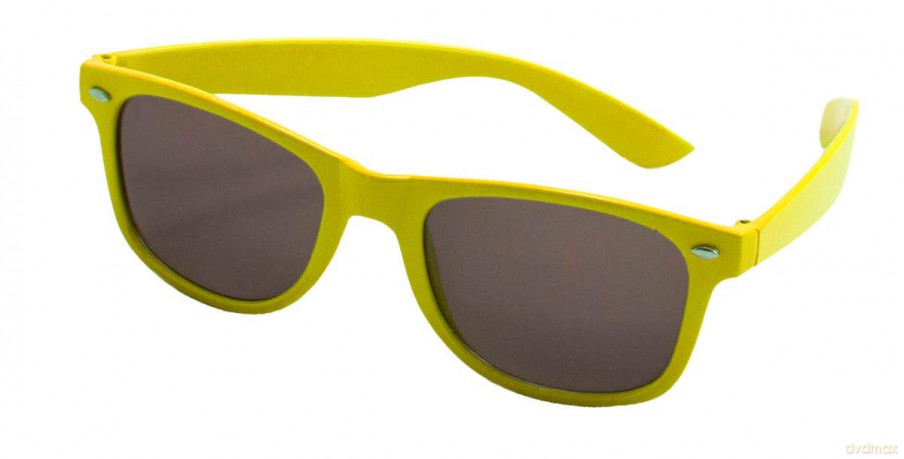 Folat: Bril Blues Brothers Neon Yellow