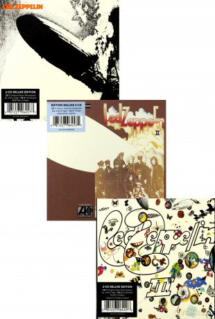 Led Zeppelin: I + II + III (digipack) Pakiet [6CD]