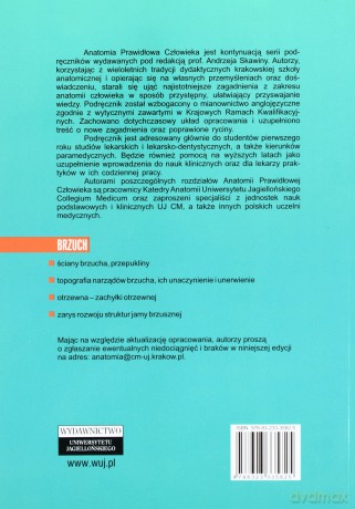 Brzuch. Anatomia prawidłowa człowieka - Jerzy Walocha [KSIĄŻKA]