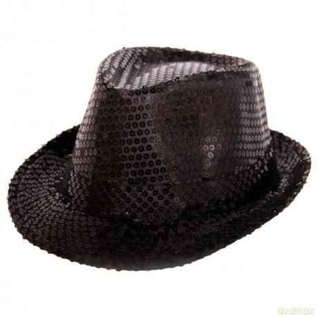 Folat: Tribly Hat Black Sequins Deluxe. Cappello Con Paillettes Nero