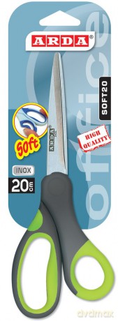 Forbice Soft 20 Cm. In Blister