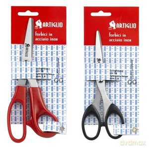 Forbici Manico Rosso Abs Cm18 Tryme