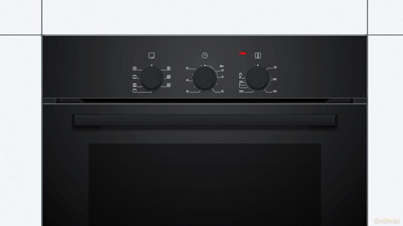 Forno 3 Manpole A 66l Nero