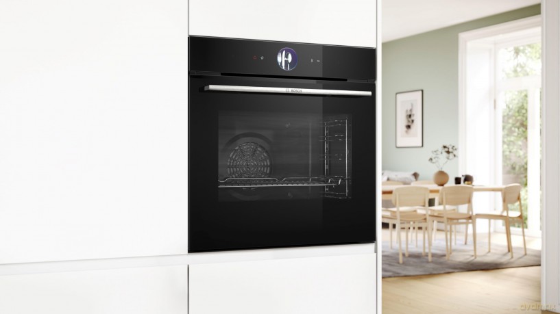 Forno Combinato Vapore Nero