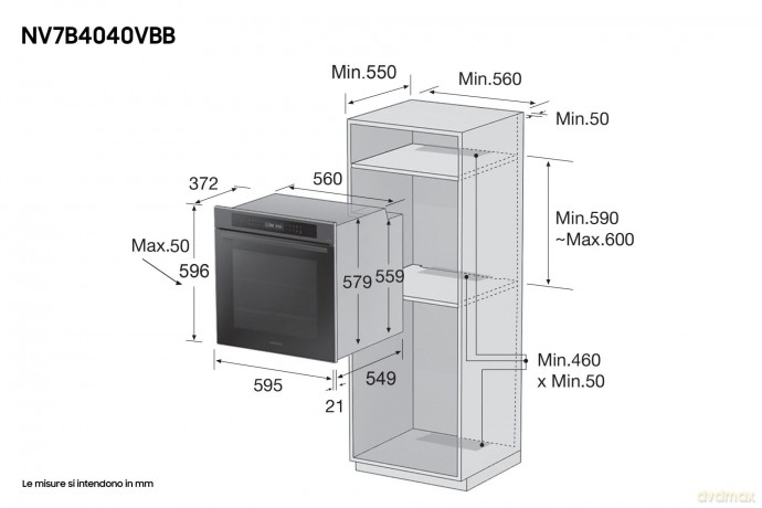 Forno Multi Vap 76l A+ Wifi Nero