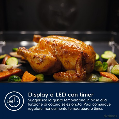 Forno Vap Eod3h50th A 72l Nero