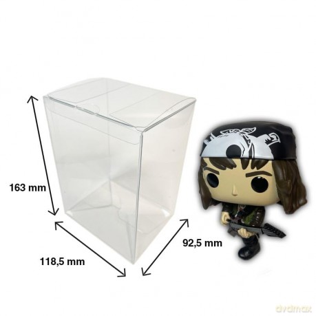 Fortbox: Funko Pop Protector Case Confezione 10 Box Protettivi Standard Size