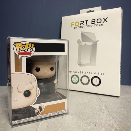 Fortbox: Funko Pop Protector Case Confezione 10 Box Protettivi Standard Size